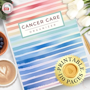 Caregiver Medical Binder Printable, Kids Cancer Planner, Child Chemo Tracker, Pediatric Health Organizer, Treatment Log