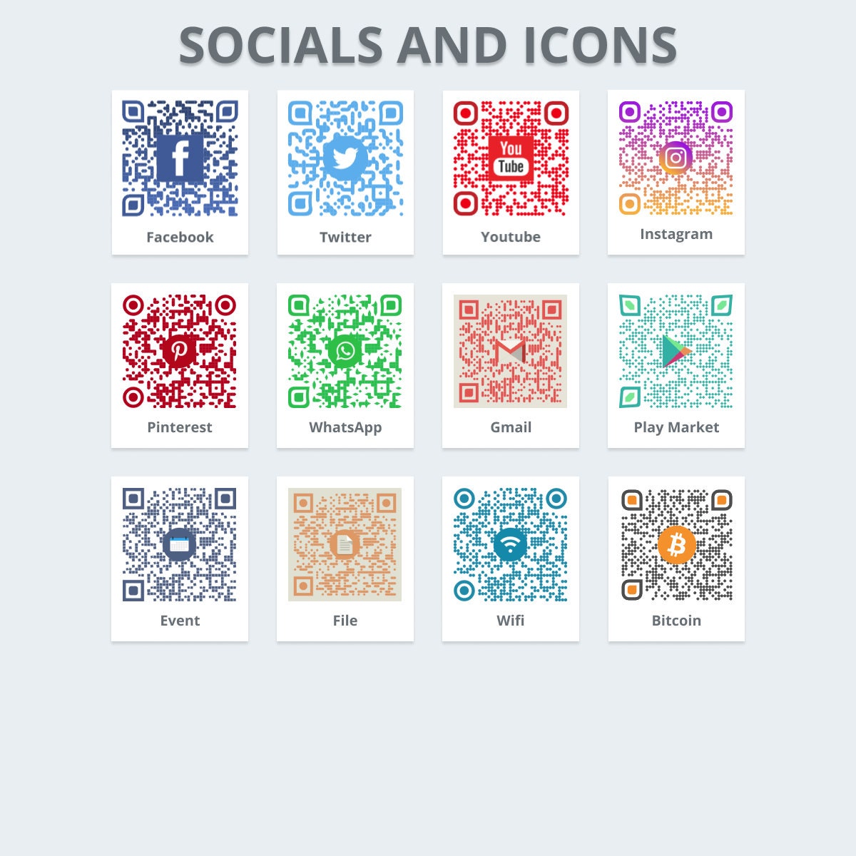 Wifi QR Code for Scanning. Poster With Personalized Wifi QR Code ...