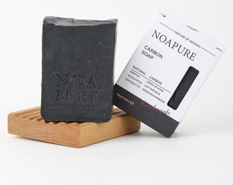 Jabón de carbón / Jabón natural hecho a mano