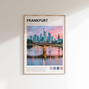 Frankfurt Print | Frankfurt Germany Poster | Frankfurt Wall Art | Germany Photography | P #221