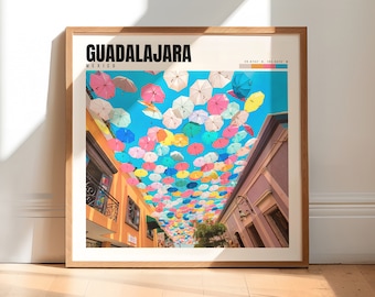 Guadalajara Print | Guadalajara Mexico Wall Art | Guadalajara Poster | Guadalajara Decor | Guadalajara Photo | Guadalajara Gift | P #094