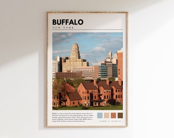 Buffalo Wall Print | Buffalo New York Poster | Buffalo NY Photo | Buffalo Wall Art | Buffalo Photography | P #169