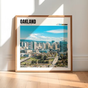 Oakland Print | Oakland Wall Art | Oakland Poster | Oakland Decor | Oakland Photo | Oakland Artwork | P #301