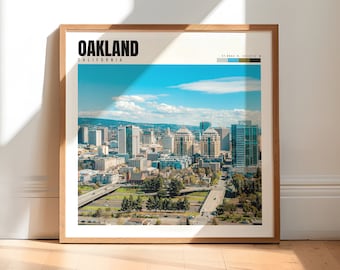 Oakland Print | Oakland Wall Art | Oakland Poster | Oakland Decor | Oakland Photo | Oakland Artwork | P #301