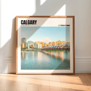 Calgary Wall Print | Calgary Alberta Poster | Calgary Canada Wall Art | Calgary Decor | Calgary Photography | Calgary Artwork | P #219