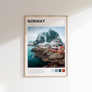 Norway Print | Norway Wall Art | Norway Photography | Norway Poster | Norway Photo Artwork | Norway Travel Print | P #083