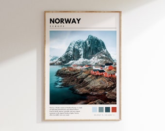 Norway Print | Norway Wall Art | Norway Photography | Norway Poster | Norway Photo Artwork | Norway Travel Print | P #083