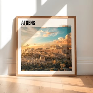 Athens Print | Athens Greece Poster | Athens Wall Art | Athens Acropolis Photo | Athens Photography | Athens Decor | P #183