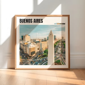 Buenos Aires Print | Buenos Aires Poster | Argentina Wall Art | Buenos Aires Photography | Buenos Aires Artwork | P #059
