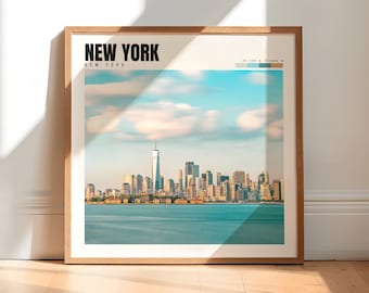 New York Print | New York City Wall Art | New York Photography | Manhattan Poster | New York City Artwork | New York Decor | P #190