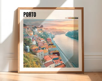 Porto Wall Art | Porto Portugal Poster | Porto Photography | Porto Wall Print | Portugal Decor | Portugal Artwork | P #237