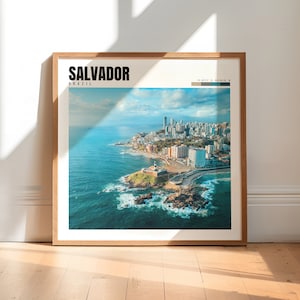 Salvador Brazil Print | Salvador Wall Art | Salvador Photo | Salvador BZ Photo | Salvador Decor | Salvador Wall Artwork | P #313