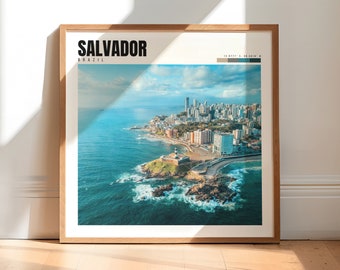 Salvador Brazil Print | Salvador Wall Art | Salvador Photo | Salvador BZ Photo | Salvador Decor | Salvador Wall Artwork | P #313