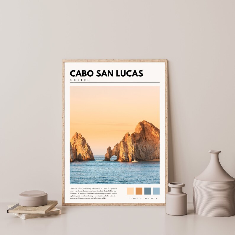 Cabo San Lucas Print | Cabo Mexico Poster | Mexico Wall Art | Cabo Mexico Photo | Cabo Mexico Photography | P #146 image 2