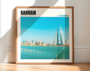 Bahrain Wall Print | Bahrain Poster | Bahrain Photography | Bahrain Decor | Bahrain Artwork | Bahrain Photo | P #314