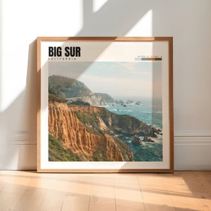 Big Sur Wall Print | California Wall Art | Big Sur CA Poster | Big Sur Photography | Big Sur Artwork | Big Sur Photo Gift | P #004