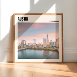 Austin Print | Austin Texas Wall Art | Austin Poster | Austin TX Photography | Austin Decor | Austin Gift | Austin Artwork | P #052