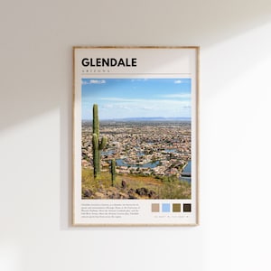 Glendale Arizona Print | Glendale Photo Poster | Glendale Wall Art | Arizona Home Decor | P #123