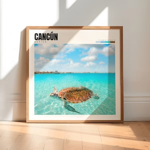 Cancun Print | Cancun Poster | Cancun Wall Art | Cancun Mexico Photography | Cancun Gift | Cancun Artwork | Cancun Decor | P #063