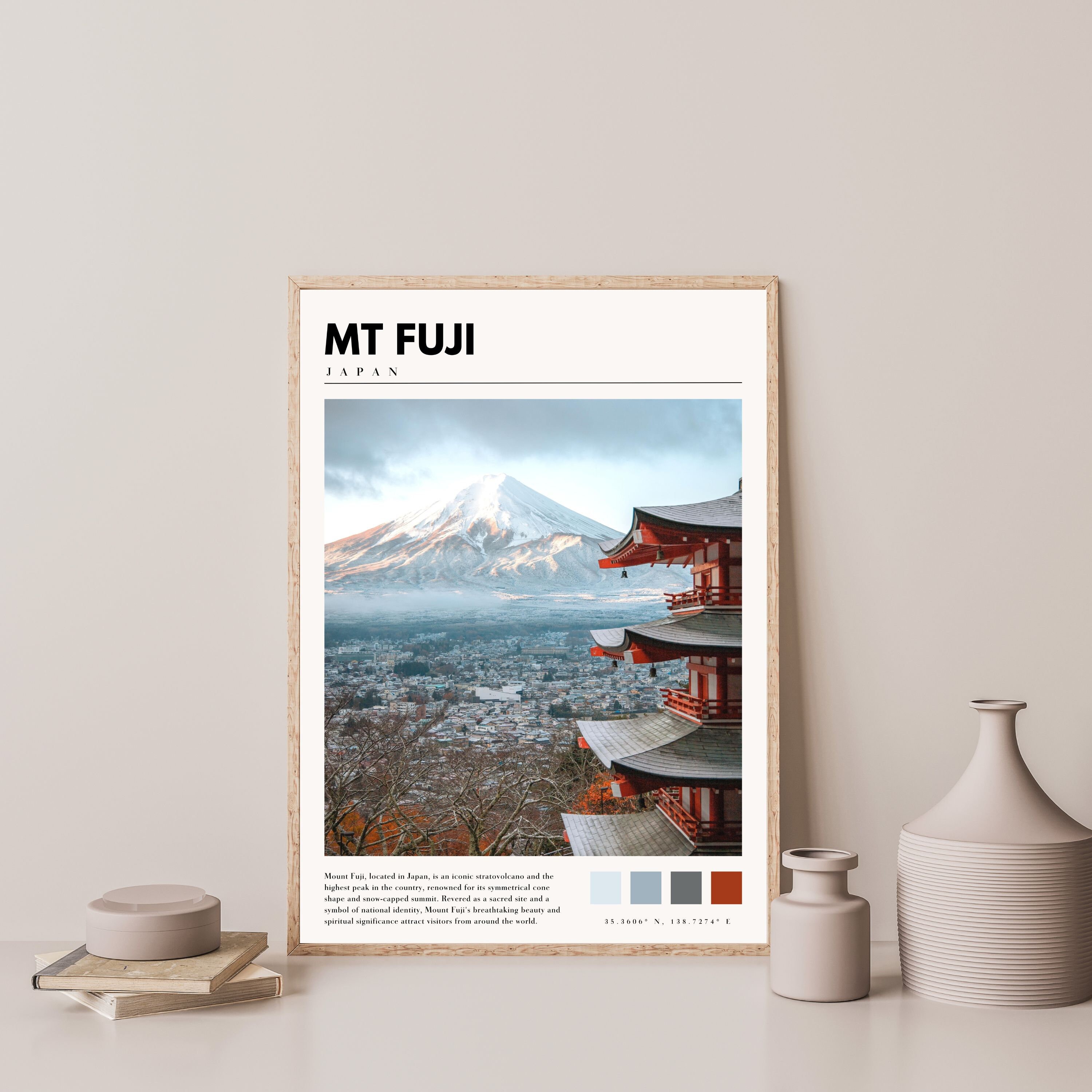 Mt Fuji Print Mount Fuji Japan Poster Mt Fuji Photography Mt Fuji Wall ...