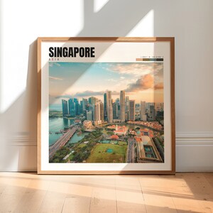 Singapore Print | Singapore Wall Art | Singapore Photography | Singapore Decor | Singapore Artwork | Singapore Photo | P #159
