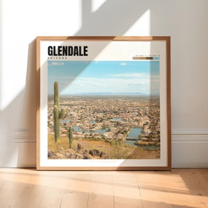 Glendale Wall Art | Glendale Arizona Poster | Glendale Wall Print | Glendale Decor | Glendale AZ Artwork | Glendale Photo | P #282