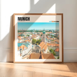 Munich Print | Munich Germany Wall Art | Munich Poster | Munich Photography | Munich Decor | Munich Artwork | P #126