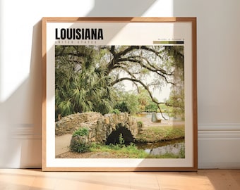 Louisiana Print | Louisiana Wall Art | Louisiana Photography | Louisiana Decor | Louisiana Gift | Louisiana Poster | P #040