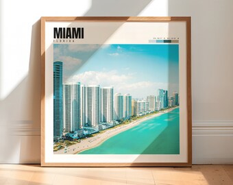 Miami Wall Art | Miami Florida Poster | Miami Photography | Miami Photo | Miami Home Decor | Miami Print | Miami Gifts | P #234