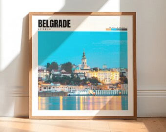 Belgrade Wall Print | Belgrade Serbia Poster | Belgrade Wall Art | Belgrade Photo | Belgrade Artwork | Belgrade Decor | P #330