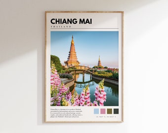 Chiang Mai Print | Chiang Mai Thailand Poster | Chiang Mai Photography Wall Art | P #219