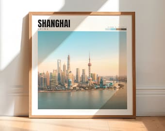 Shanghai Wall Art | Shanghai China Poster | Shanghai Wall Print | Shanghai Photo | Shanghai Artwork | Shanghai Decor | P #318