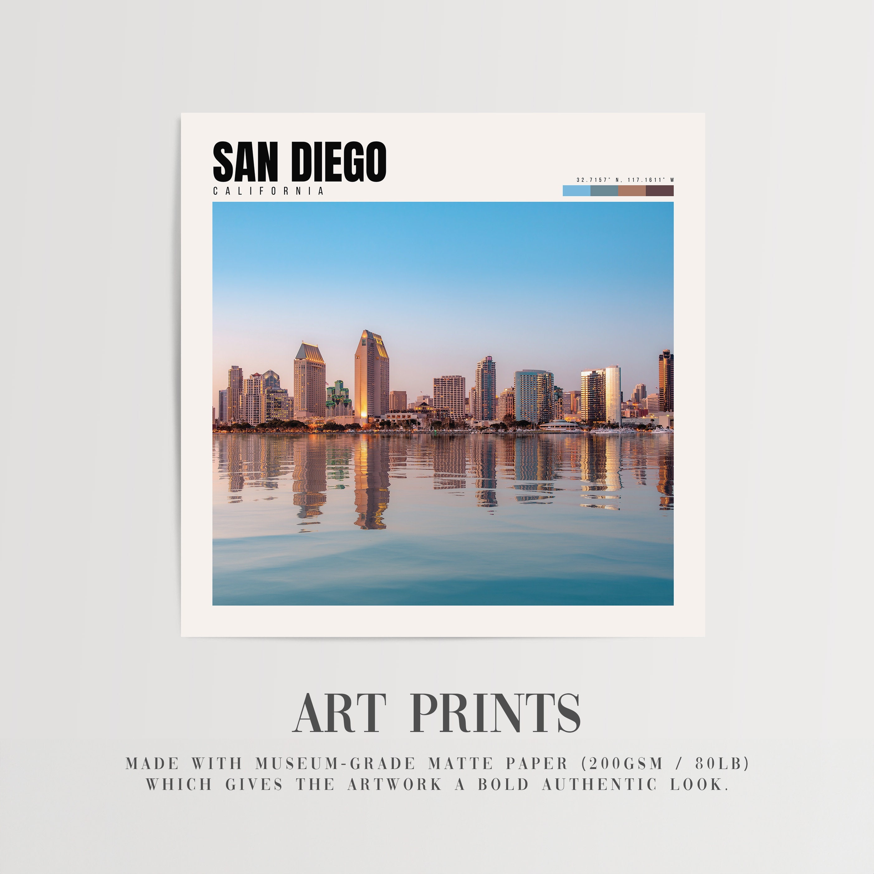 San Diego Print | San Diego Wall Art | San Diego Decor | San Diego ...