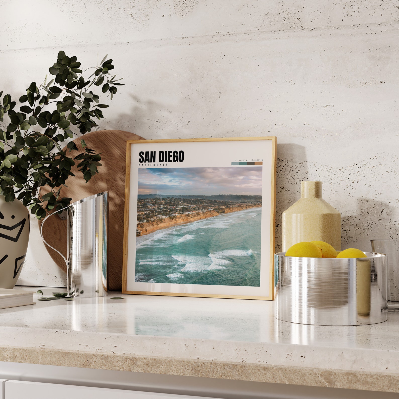 San Diego Print | San Diego California Poster | San Diego Home Decor