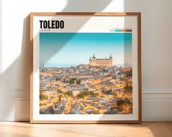 Toledo Spain Print | Toledo Wall Art | Toledo Poster | Toledo Photography | Toledo Artwork | Toledo Poster | Toledo Photo | P #323