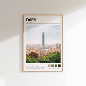 Taipei Print | Taipei Taiwan Poster | Taipei 101 Wall Art | Taipei Photo | Taipei Artwork | P #092