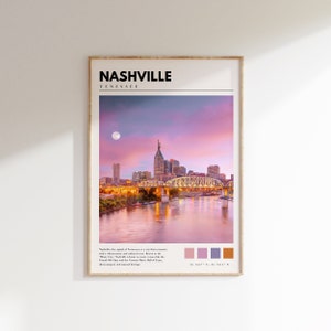 Nashville Wall Print | Nashville Tennessee City Poster | Nashville Photo Wall Art | Nashville Home Decor | Nashville Artwork | P #057