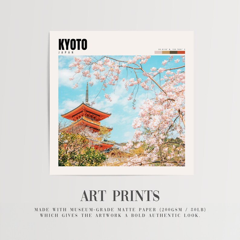 a magazine cover with a picture of a pagoda in the background