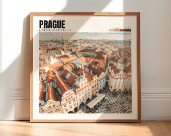 Prague Print | Prague Czech Republic Poster | Prague Wall Art | Prague Photography | Prague Decor | Prague Artwork | Prague Gift | P #141