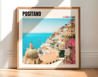 Positano Print | Positano Italy Wall Art | Positano Photography | Positano Amalfi Coast | Positano Photo | Italy Decor Gift | P #140