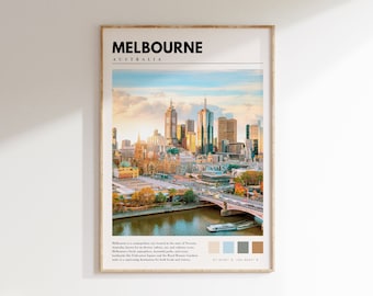 Melbourne Print | Melbourne Australia Poster | Melbourne Photography | Melbourne Wall Art | Melbourne Photo | P #180