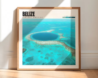 Belize Print | Belize Wall Art | Belize Photography | Belize Poster | Belize Artwork | Belize Photo | Belize Decor | Belize Gift | P #054
