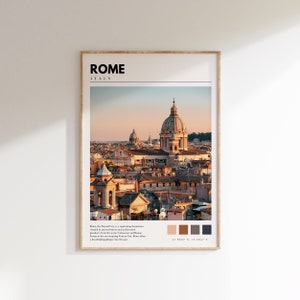 Rome Italy Print | Rome Photo Poster | Rome Italian City Wall Art | Italy Wall Decor | Rome Photography | P #039