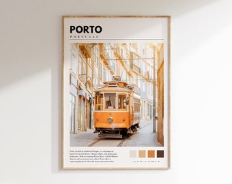 Porto Art Print | Porto Portugal Poster | Portugal Wall Art | Porto City Photo | Porto Photography | P #087