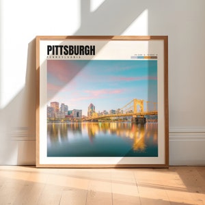 Pittsburgh Print | Pittsburgh Pennsylvania Poster | Pittsburgh Wall Art | Pittsburgh Artwork | Pittsburgh Photography | P #139