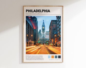 Philadelphia Print | Philadelphia Pennsylvania Poster | Philadelphia Wall Art | Philadelphia Photography | Philadelphia Photo Art | P #067