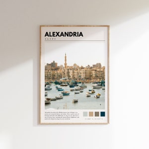 Alexandria Print | Alexandria Egypt Poster | Egypt Wall Art | Alexandria Photo | Egypt Photography | Egypt Decor | P #155