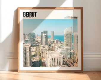 Beirut Wall Print | Beirut Lebanon Poster | Beirut Photo | Beirut Artwork | Beirut Decor | Beirut Wall Art | P #322