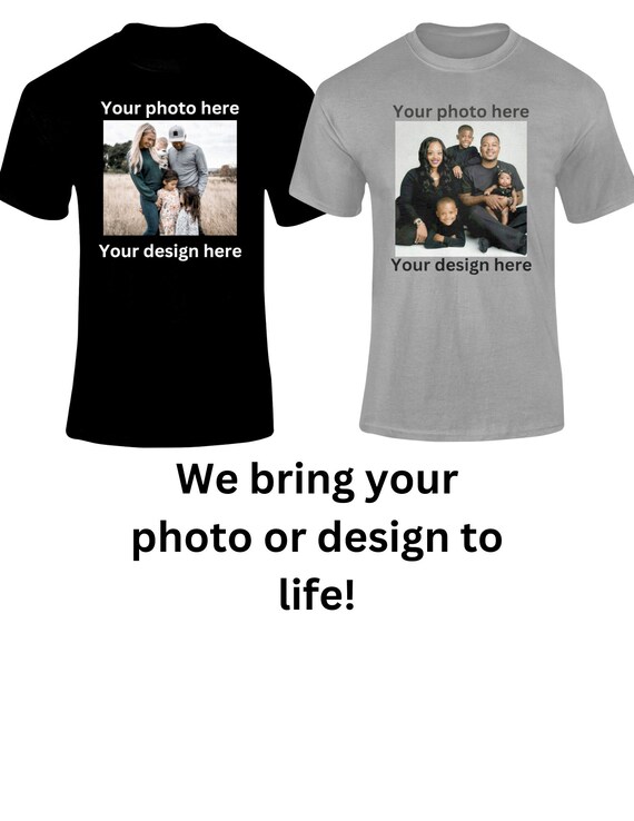 Custom Shirt Custom T-Shirt Custom Photo Shirt Per