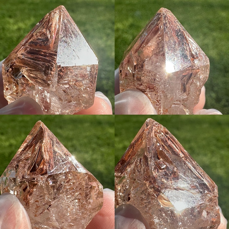 Clay Inclusions Cute Little Red Clay Inclusions Quartz From Madagascar - 28g - Etsy